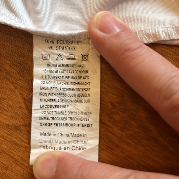 Blue and white skort - Picture 3 of 4